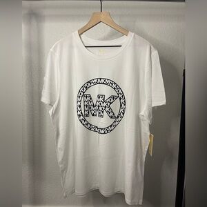 1X, 2X, 3X White Michael Kors T-Shirt MSRP$88